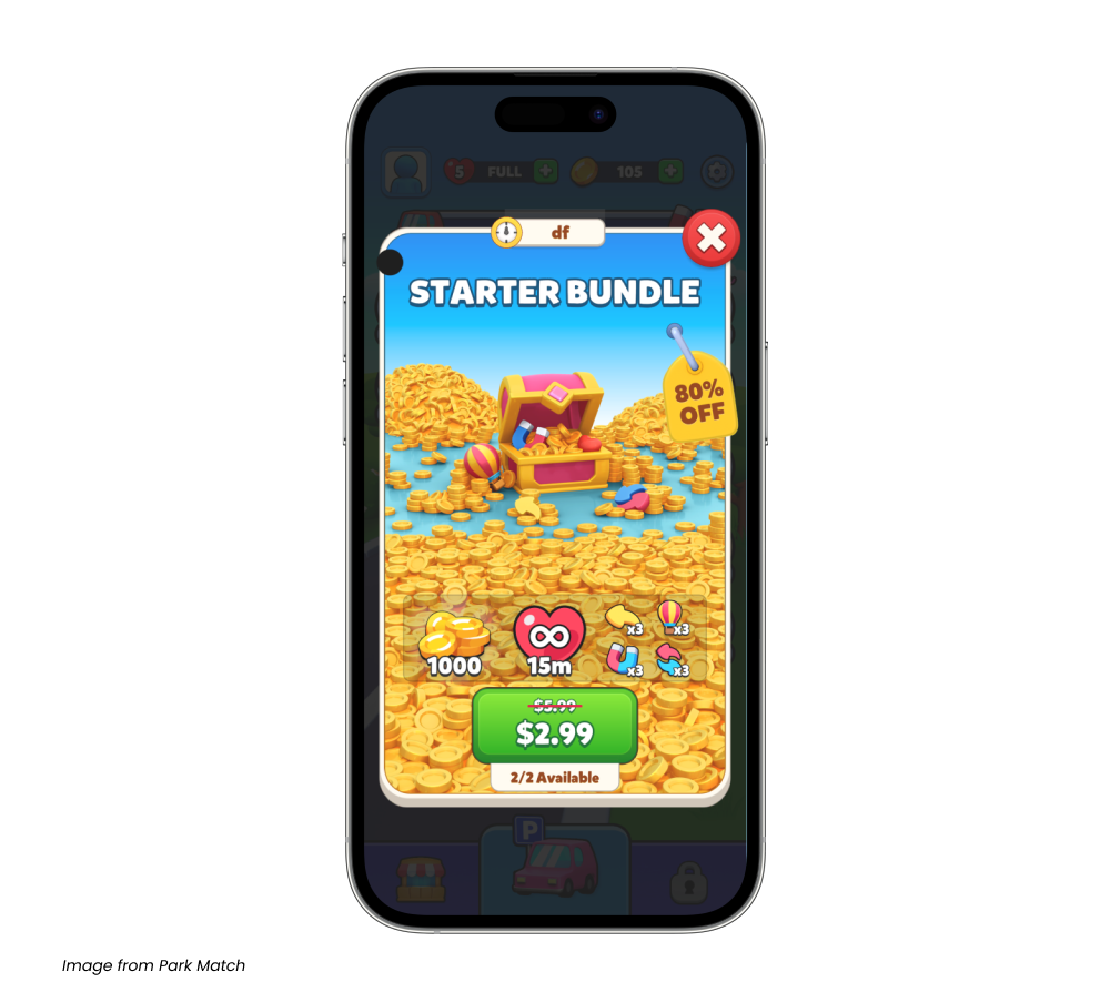 Park Match IAP offer